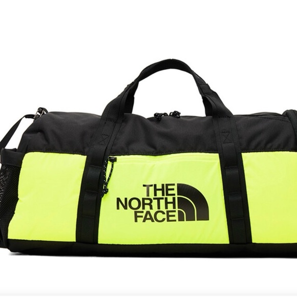 The North Face Other - The North Face Black & Yellow Bozer Duffle Bag